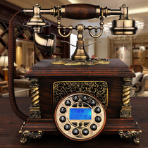 American antique telephone European vintage home office fixed landline Old antique card wireless telephone