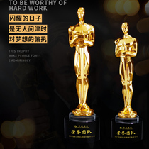 2021 High-end creative Oscar little Golden Man Trophy custom-made Actor performance award annual meeting excellent