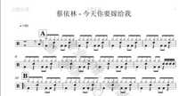 (336) Cai Yilin-Today you are going to marry me Drum Jazz Drum Original Drum Music pop music
