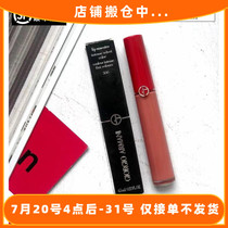 Armani Armani Lip Glaze Velvet Matte Red Tube Black Tube Lipstick Tomato 405 415 206