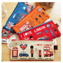 Han edition creative stationery bag pen bag A4 Oxford cloth zipped bag student 61 Kindergarten prize small gift wholesale