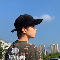 Corduroy hat male tide casual Joker Korean fashion autumn and winter quality cap ins Tide brand baseball cap