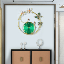 New hanging clock living room silent fashion creative personality clock home decoration Net Red simple modern wall clock