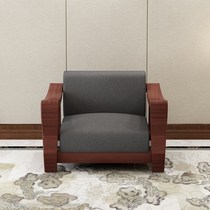 Tech cloth sofa cover full bag anti-cat catch old solid wood cloth J art Princess leather cushion cover set to be made