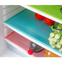 Creative 4PCS EVA Anti-bacterial Cuttable Refrigerator Mat F