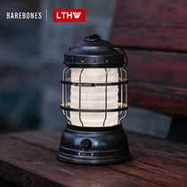 United States North BAREBONES outdoor camp lamp charging tent light camping lamp lighting portable retro horse lantern