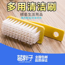 Blue Fat Air Conditioner Condenser Brush Home Appliance Cleaning Brush Cleaning Small Brush