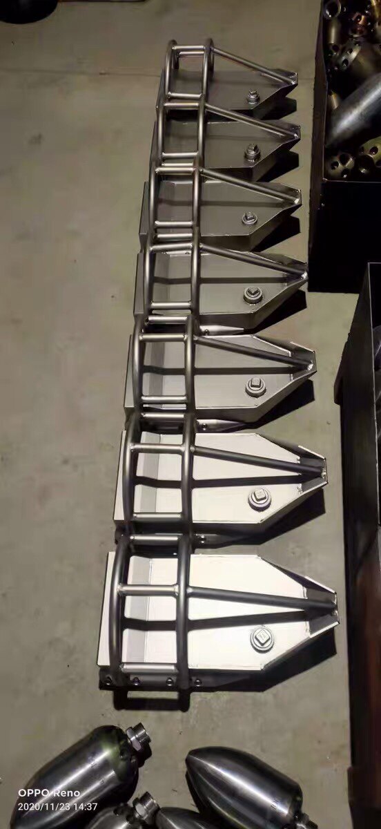 High pressure sewage pipe nozzle towed boat 8 5 kg