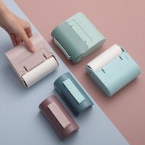 Portable sticky hair device Tear-off sticky dust paper roller brush clothes to remove the brush Suction hair removal paper felt hair stainer