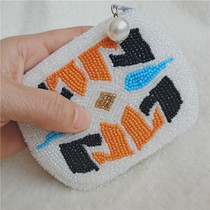  2020 new mom coin purse handmade beaded small wallet coin bag grocery coin purse young and middle-aged small bag