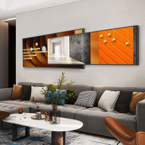 Light luxury living room decoration painting sofa background wall superimposed hanging painting modern simple space extension bedroom bedside mural