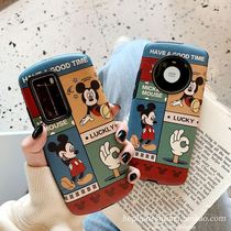 Relief retro illustrator cartoons apply Huawei P40 p30 mobile phone shell mate30 40pro soft Nova7 silicone gel