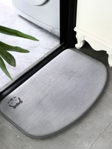 Imported from Japan MUJI toilet floor mat bathroom door absorbent foot mat toilet non-slip carpet door mat entrance