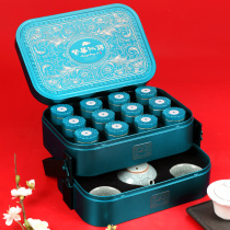 Strong rhyme tea tea tea gift box 2021 new tea strong flavor oolong tea canned gift elders