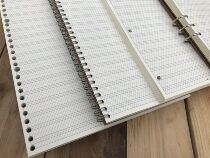 Russian text Russian text Russian calligraphy exercise book Russian practice paper Removable notebook Loose-leaf replacement core