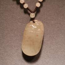 Guilin new Longsheng chicken blood natural jade men and women pendants hang brand power week factory direct sales