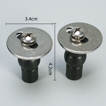 Huxma lid screw snapback Quick-tear expanded Toilet Lid Board Seat Toilet accessories buckle TOILET COVER BOLT