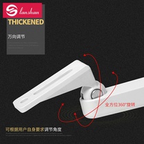 ds-1296 surveillance gun camera wall mount bracket universal bracket white plastic abs
