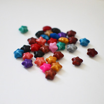 Miss card paint seal envelope gift packaging seal star candy color wax grain split hand tent around