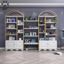  Display rack Cosmetics product display cabinet cabinet display shop maternal and child skin care nail art floor beauty salon display cabinet