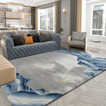 Ocean Rose Carpet Living Room Tea Table Sofa New Chinese American Vintage Bedroom Minima Modern Bedside Blanket Blue
