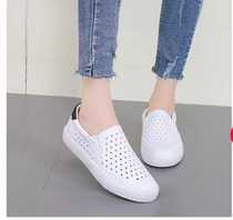 Customized special requirements shoes long legs high and low feet single only heightened stealth repair high correction real leather hollow shoes