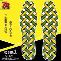 Cross embroidery shoes themselves embroidered semi-finished youth without pin needle breathable hand embroidery gift