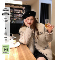 Derez Platinum Fragrance new small fragrance in autumn and winter can remove fox fur coat woman