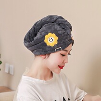 Japanese GP dry hair hat female super absorbent towel quick-drying cap wipe shower cap head scarf wash hair wrap