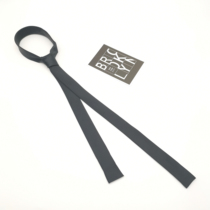 (3cm super narrow) hand black Korean tie male and female Ya light flat head personality Japanese Joker ins tide