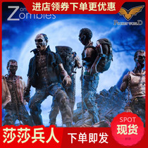 Spot POCKET WORLD 1 12 zombie series zombie movable doll model ornaments