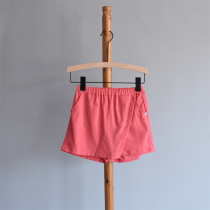 50-fold clearance ~ ~ summer childrens clothing girls Korean brand Chinese children melon red cotton linen refreshing pants skirt shorts