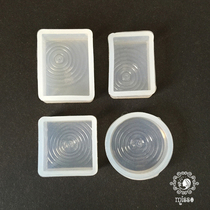 miss Little Chen diy crystal drop glue uv resin glue ripples silicone mold water pattern mold