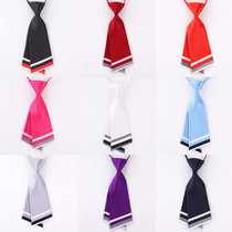 Korean professional dress College Style Female tie Japanese JK bow tie tie flower decoration bow student English style