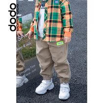 Peas wardrobe boys autumn pants childrens casual autumn trousers spring and autumn models 2022 new DM229240QK