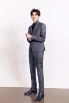 Japan Thom Browne 19 autumn and winter TB four-bar suit pants Wang Yuan same model