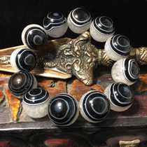 Tibet Bauberries Natural Manau Pharmacist Buddha Eye Tianzhu Ethnic Wind Men and women Handmade chain Multi-treasure Ornament Friends Gifts