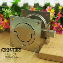Flat - surface invisible lock lock single tongue copper core lock core lock fire lock - prevention channel lock fire - proof
