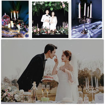 2021 New Decorative Lotus five-headed candle holder Candlestick indoor Mori Writing True Personality Wedding Photography and Air Duct Furniture