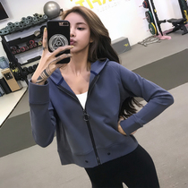 Fitness Girl Leisure Sports Jacket Net Red Jacket Top Loose Running Autumn Winter 2021 New Yoga Clothing Long Sleeve