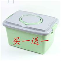 Damaged bag compensation plastic storage box clothing storage box toy finishing box snack storage box