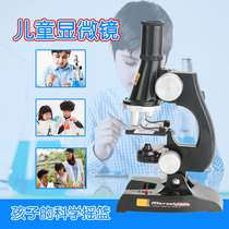 2119 Puzzle Early Teaching Simulation Bioscience High-definition Microscopy Children Interest Cultivation Science Teaching Toy Microscope