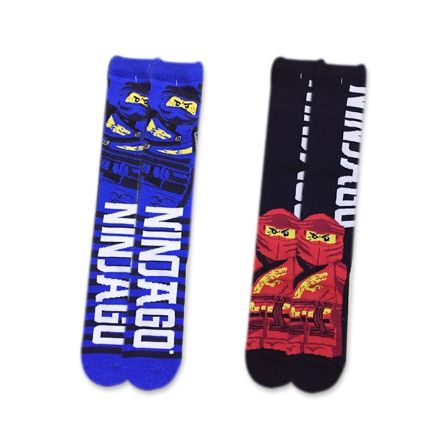 The Store Manager Recommends the New Two Pairs of Spring & Fall Cartoon Ninjago Boys and Kidsren Mid-Length Soft Cotton Socks The Store Manager Recommends the New Two Pairs of Spring & Fall Cartoon Ninjago Boys and Kidsren Mid-Length Soft Cotton Socks