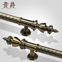 Guijue European door handle stainless steel glass door handle Hotel KTV door handle bronze private custom