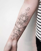 Arm ring tattoo stickers Suhua arm waterproof female long-lasting leg ring sexy waterproof tattoo stickers female stickers social cool