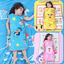 Childrens sleeping bag anti-kicking is spring and autumn newborn baby sleeping bag summer thin anti-shock baby sleeping bag winter Four Seasons Universal