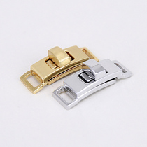 New DIY mens and womens alloy bracelet screw lock Metal auxiliary lock bracelet turn lock New hardware bag accessories