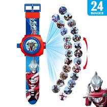 Bullet cover toy childrens watch waterproof armor warrior Transformers Ultraman primary school boy electronic watch
