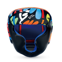 BN childrens boxing helmet taekwondo baton guard headgear scattered to train and protect free pulpit movement