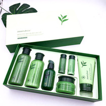 Annie Korea innisfree Yue Shifeng Green Tea Balance 5 Piece Boxed Water Cream Essence Cleanser